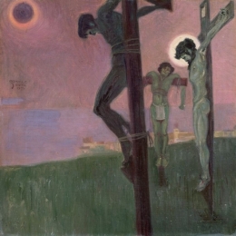 + 2821 Egon Schiele Crucifixion [with Darkened Sun] 1917.jpg