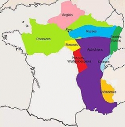 La France occupée en 1815