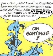 humour,bande dessinée,écologie,réchauffement climatique,lucky luke,morris et goscinny la caravane