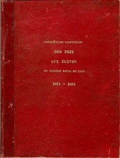 charles baudelaire,lyon,poésie,lycée ampère,général aupick,baudelaire à lyon,collège royal de lyon,éducation nationale,najat valaud-belkacem,jacques prévert,distribution des prix
