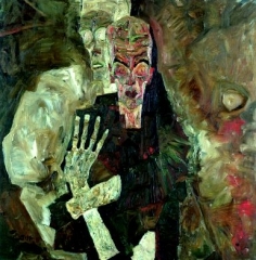 Schiele Un homme et la mort 1911.jpg