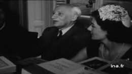 André Maurois et une jeune femme.jpg