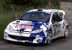 La 1er 206 WRC