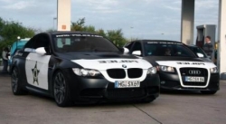 BMW M3 et Audi S3 Ring Police sur le Ring