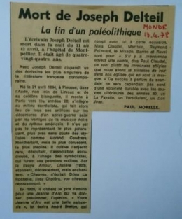 Joseph Delteil, Pierre Mac Orlan, André Breton, Louis Aragon, Anatole France, Henri Miller,  
