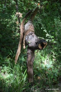 manthe religieuse,Lalinde marché,Land art au Colombier 088.JPG