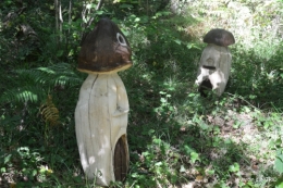 manthe religieuse,Lalinde marché,Land art au Colombier 102.JPG
