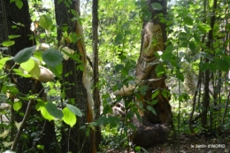 manthe religieuse,Lalinde marché,Land art au Colombier 129.JPG