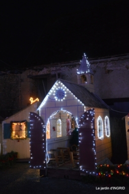 noel,ferme illuminée