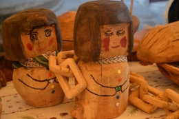 fête de l'arbre,sculptures,chêvre angora