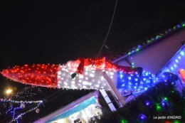 noel,ferme illuminée