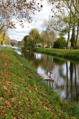 le canal,le banc