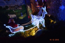 Noel,ferme illuminée