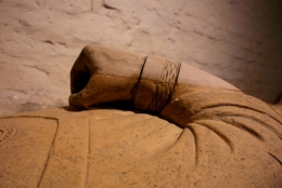  frédéric tison, photographie, collégiale notre-dame et saint-laurent o'toole, eu,gisant de laurent o'toole