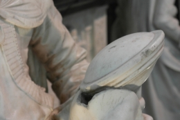 frédéric tison,photographie,michel colombe,tombeau de françois ii de bretagne et de marguerite de foix,cathédrale saint-pierre-et-saint-paul de nantes,nantes,la prudence