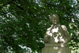 frédéric tison,photographie,Pierre-Félix Fix-Masseau,monument à charles Baudelaire