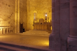 frédéric tison,photographie,abbaye sainte-marie de fontfroide,église abbatiale