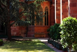 frédéric tison, photographie, cathédale saint-martin et saint-stéphane, mayence, cloître