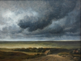 frédéric tison,photographie,georges michel,route près d'un bourg