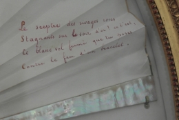frédéric tison, photographie, stéphane mallarmé, valvins, vulaines-sur-seine, maison de stéphane mallarmé,éventail de mademoiselle mallarmé