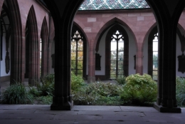 frédéric tison,photographie,cloître,cathédrale notre-dame de bâle,bâle
