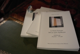 la poésie française 100 ans après apollinaire,maison de poésie,fondation émile blémont