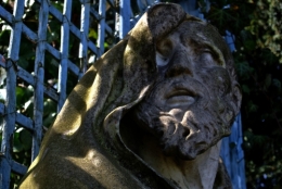 champs-sur-marne,château de champs,yver,hiver,sculpture