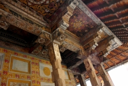  frédéric tison, photographie, temple de la dent, temple de la dent sacrée du bouddha,plafond