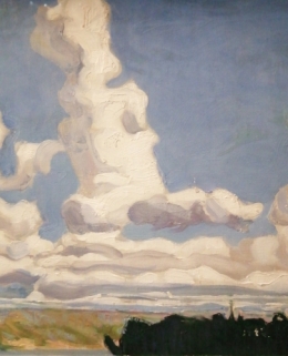 akseli gallen-kallela (1865-1931),frédéric tison,photographie,nuages formant des tours