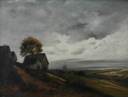 40. Paysage vers 1820-1830 - musée d'art de Karlsruhe - Bade-Wurtemberg - Allemagne.jpg