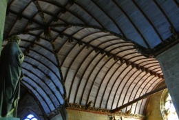 frédéric tison,photographie,l'église saint-germain-l'auxerrois,pleyben,voûte,croisée du transept