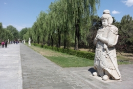  frédéric tison, photographie, chine, tombeaux des ming, voie des esprits