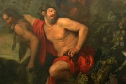Jan Roos détail 1 1591-1638, La Vendange de Silène, Palazzo Bianco, Gênes.jpg