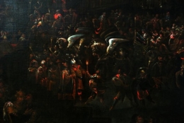  frédéric tison, photographie, hôtel cujas, bourges, musée du berry,défilé de chars dans la nuit