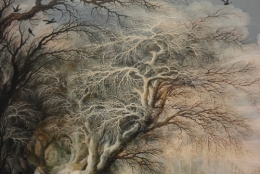 frdéric tison,photographie,Gijsbrecht Leytens, Paysage d'hiver avec gitans et patineurs 