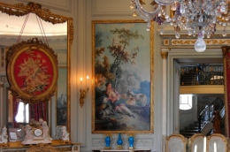 frédéric tison, photographie, hôtel particulier, moïse de camondo, paris,jean-baptiste huet,scènes pastorales,salon