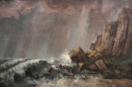 frédéric tison,photographie,gustave courbet,la trombe