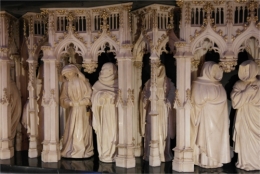 frédéric tison,photographie,jean de marville,claud sluter,claus de werve,tombeau de philippe le hardi,pleurants,pleurant