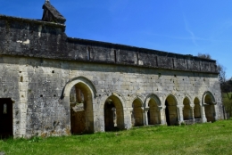 ruines d l'abbaye de boschaud,dordogne