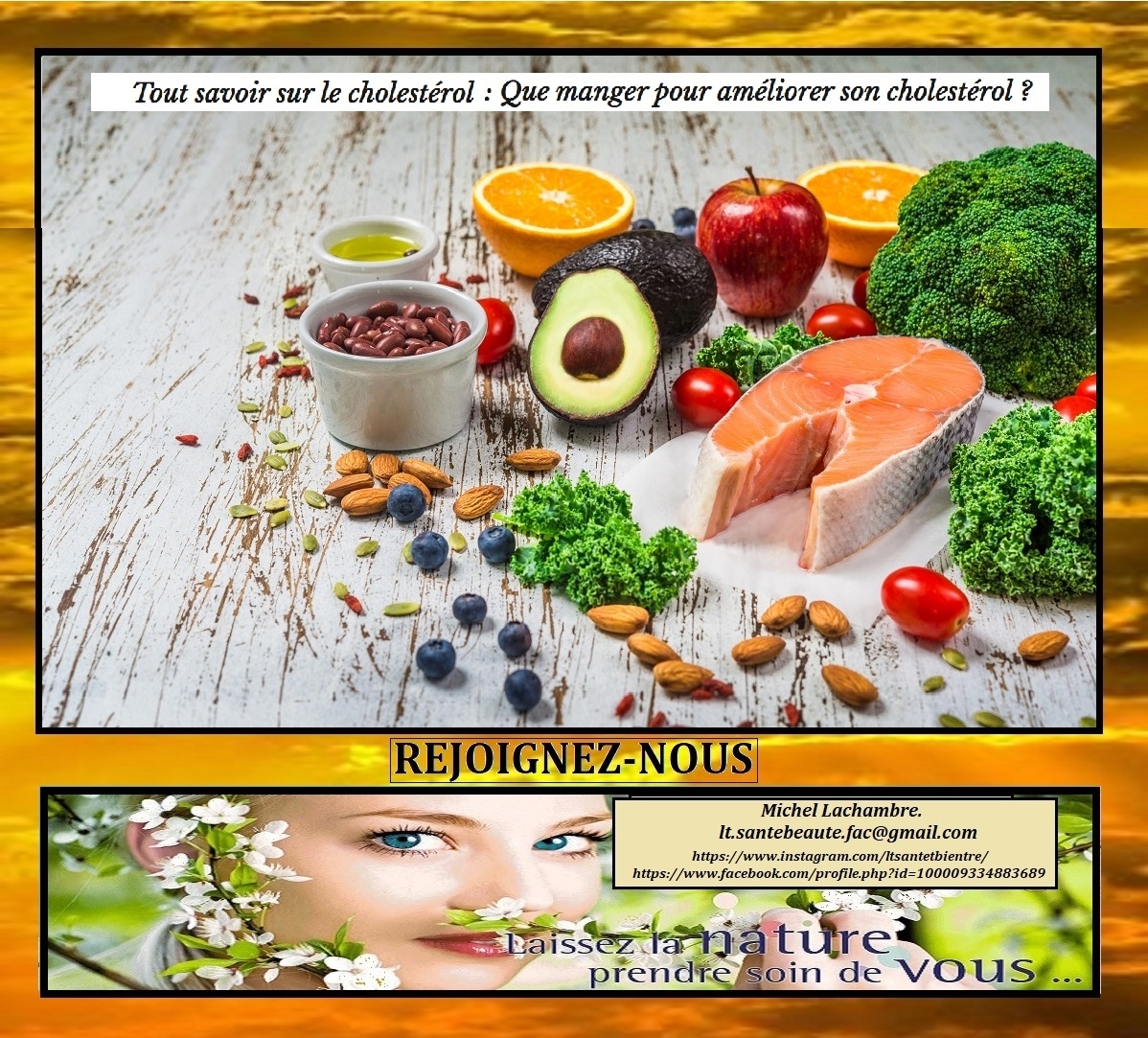 Tout savoir sur le cholestérol Que manger pour améliorer son cholestérol ? LTactivite Bien