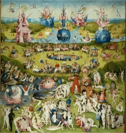 Bosch Le jardin des délices, le paradis