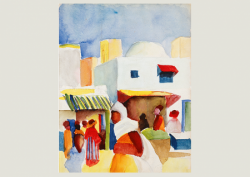 August Macke Marché de Tunis