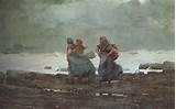 Winslow HOMER peintre américain du XIXe.