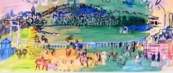 Dufy Champ de courses