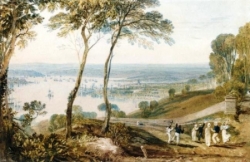 Turner Plymouth vue du Mont Edgumbe