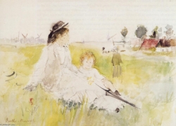 Berthe Morisot fille et enfant