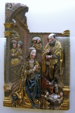 Dans la salle des icônes Nativité de Niklaus Wechm