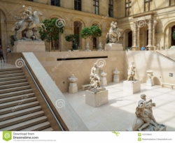 Sculptures françaises de la cour Marly