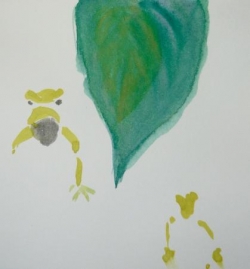 Muriel grenouille et feuille verte- 30.jpg
