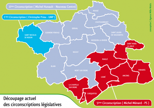 La 5ème Circonscription de LoireAtlantique très impactée par le